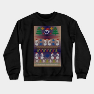 Christmas Sweater Board Game Astronaut - Board Games Design - Gaming Art Crewneck Sweatshirt